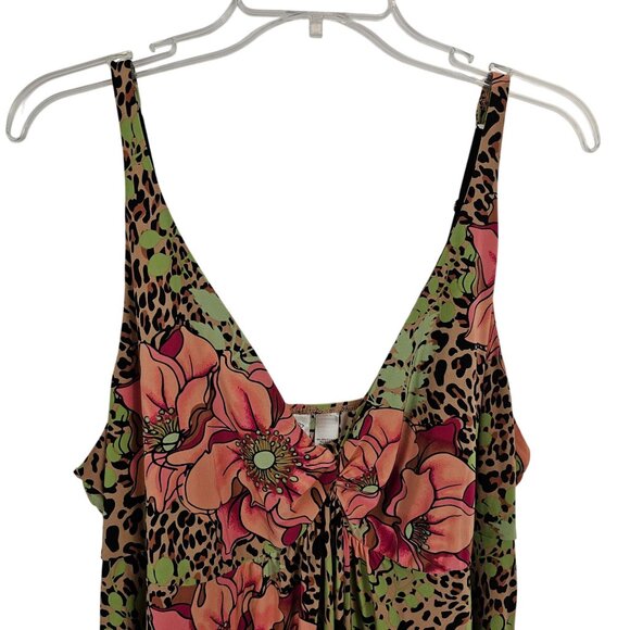 Boho Fairy Cottage Cabincore Whimsy Floral Botanical Strappy Summer Dress XXL - Picture 4 of 14